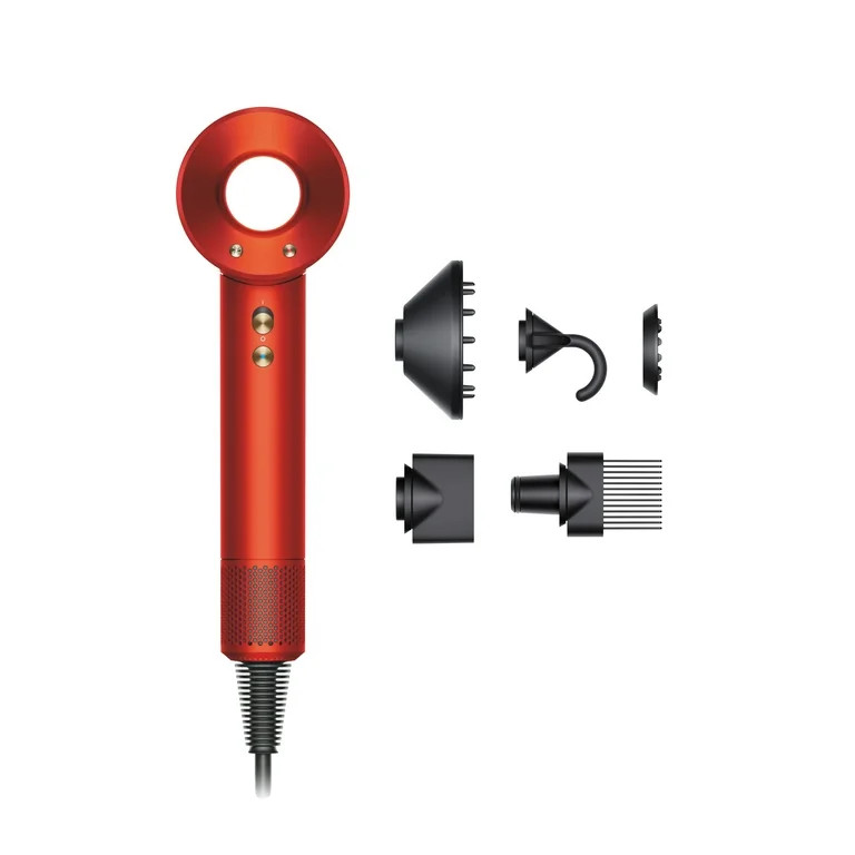 Restored Premium Dyson Supersonic™ Hair Dryer | Topaz Orange/Byzantine Purple (Refurbished) | Walmart (US)
