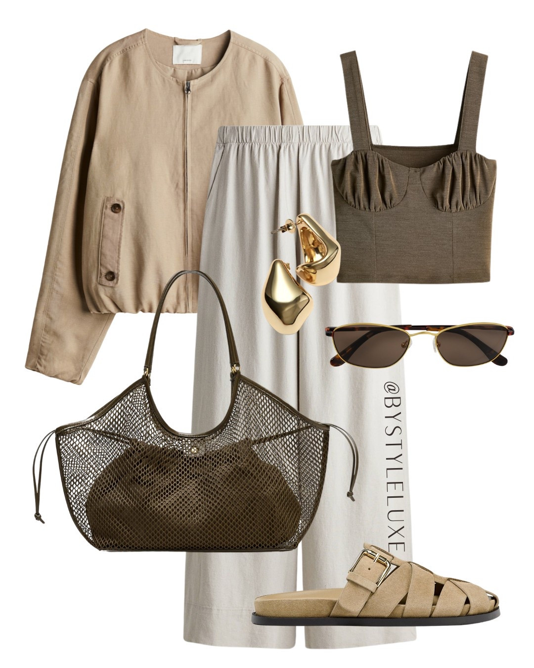 LINEN TROUSERS - styling these everyday linen trousers with a linen jacket and this gorgeous olive green top 

#springoutfit #summeroutfit #jacket 

#LTKspring #LTKsummer #LTKshoes