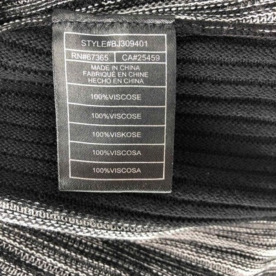 BB Dakota Can’t Knit With Us Striped Sweater Skirt Black White Blue Size M | eBay US