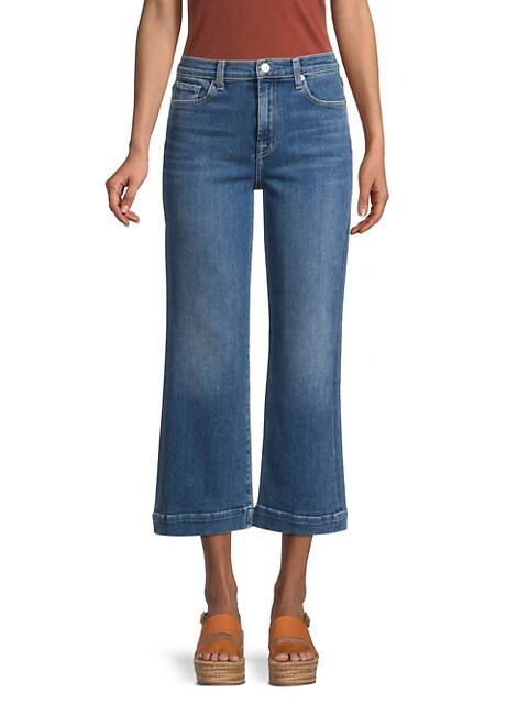 Alexa Wide-Leg Cropped Jeans | Saks Fifth Avenue OFF 5TH
