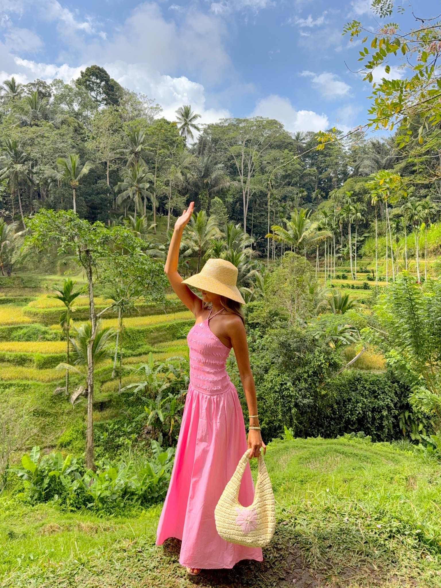 the cutest pink dress from petal & pup for my Bali vacation 💕🌴

#LTKootd