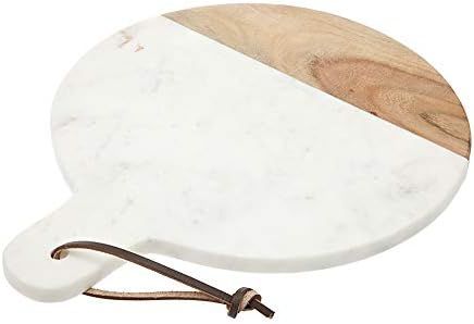 Amazon.com | Godinger Marble and Wood Round Cheese Board: Cheese Plates | Amazon (US)
