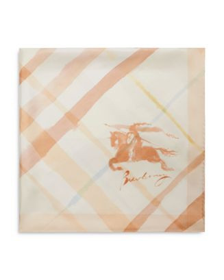Burberry Equestrian Knight Design Square Silk Scarf  | Bloomingdale's Jewelry & Accessories | Bloomingdale's (US)