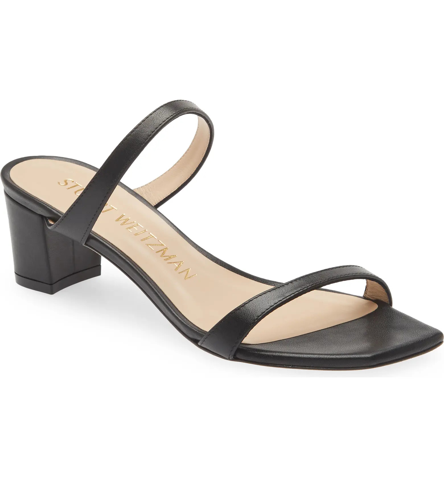 Aleena 50 Block Heel Slide Sandal | Nordstrom