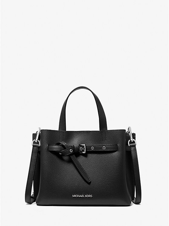 Emilia Small Pebbled Leather Satchel | Michael Kors US
