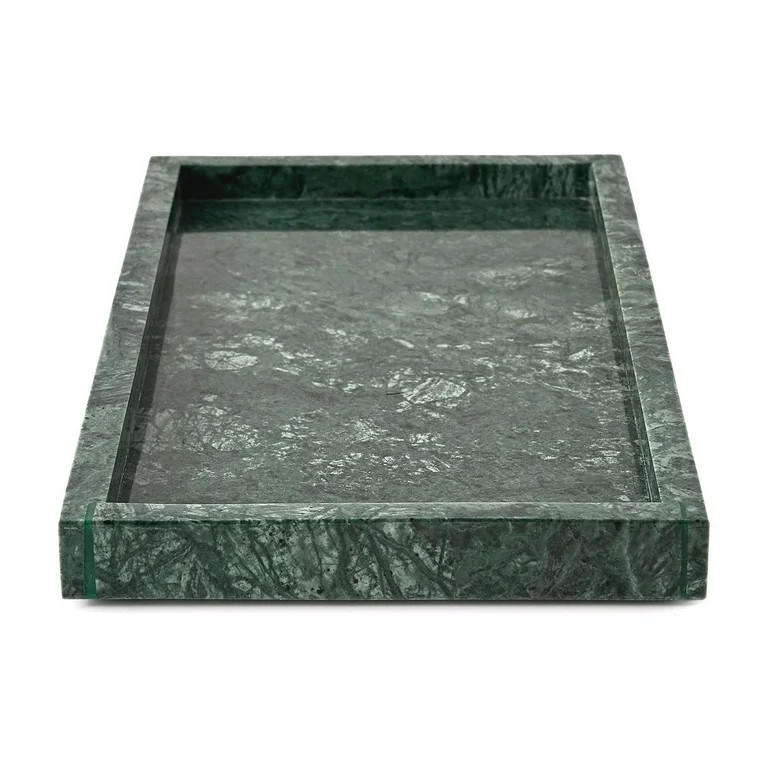 Beautiful Marble Tabletop Tray by Drew Barrymore, Thyme Green 10.63" X 5.9" | Walmart (US)