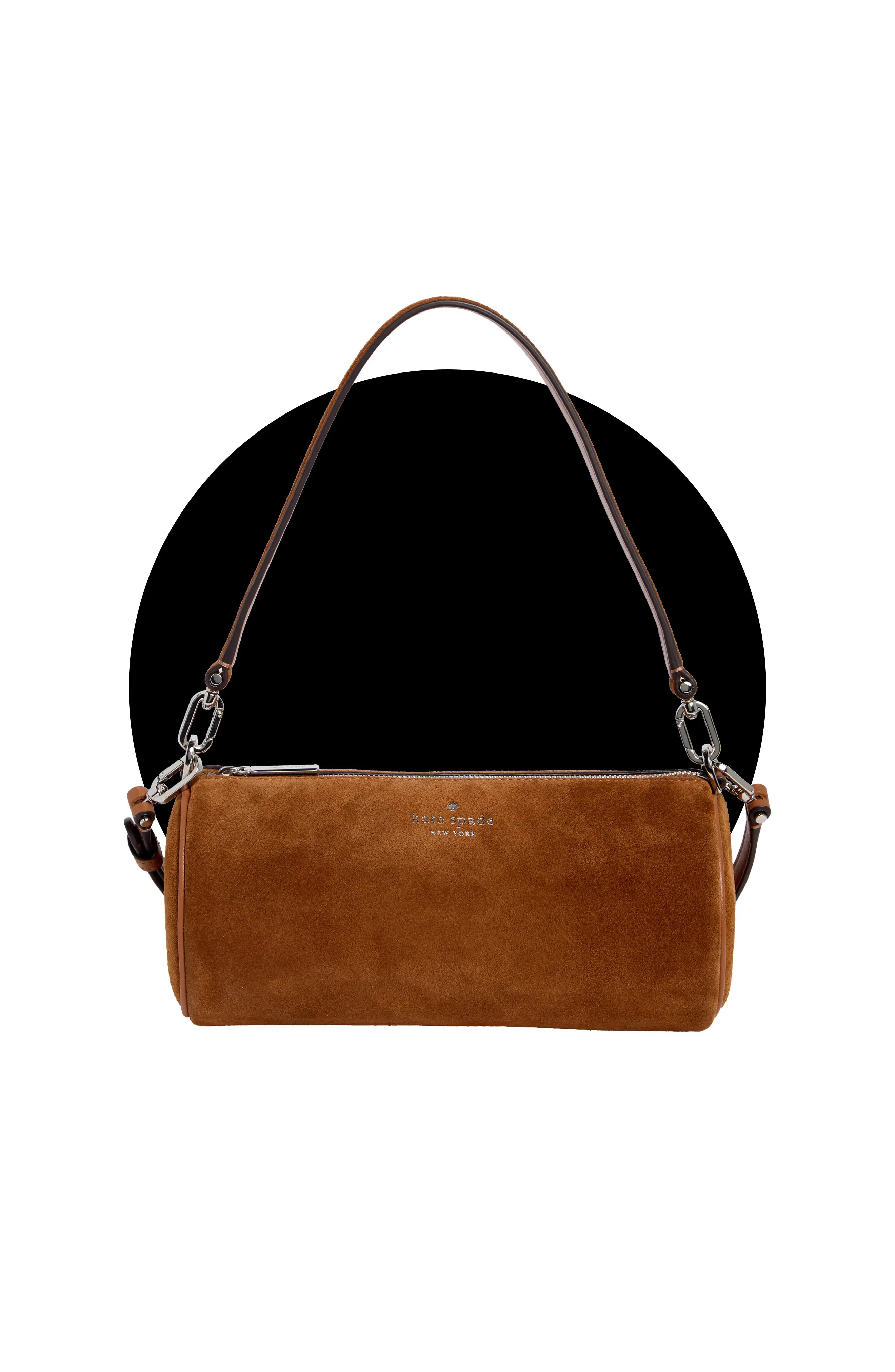 Kate Spade New York Mini Convertible Suede Crossbody Bag in Warm Gingerbread at Nordstrom Rack | Nordstrom Rack