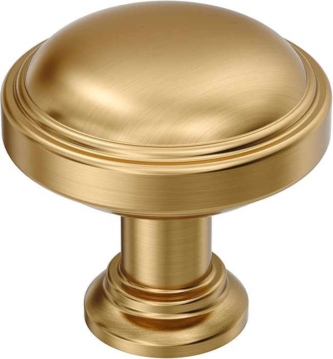 Amerock Enlivity 1-1/4 inch (32mm) Diameter Champagne Bronze Cabinet Knob, BP37720CZ | Amazon (US)
