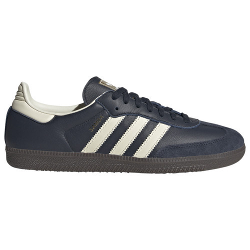 adidas Originals Mens adidas Originals Samba - Mens Shoes Cream White/Gum/Night Navy Size 11.5 | Champs Sports