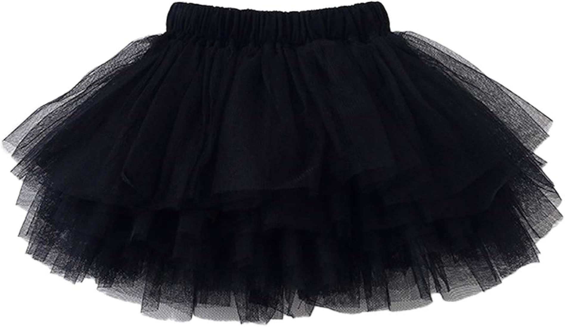 Colorful Childhood Baby Girls' Tutu Skirt Toddler 6 Layered Tulle Tutus 1-8T | Amazon (US)