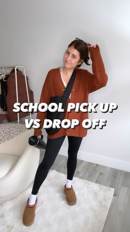 School Drop Off VS School Pick Up | Cardigan Edition ✨ Loving this oversized cardigan and that it works styled a few ways! Dressed up or dressed down, when your in a rush or have time to put yourself together 😜

Follow me for more affordable fashion finds, try ons and more! 

Wearing a size small and comes in several color options! 

Use code: 30LEUY8G for 30% off through 11/20

#LTKstyletip #LTKSeasonal #LTKHoliday