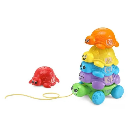 LeapFrog Nest & Count Turtle Tower with Accessories, Baby and Toddler Toys | Walmart (US)