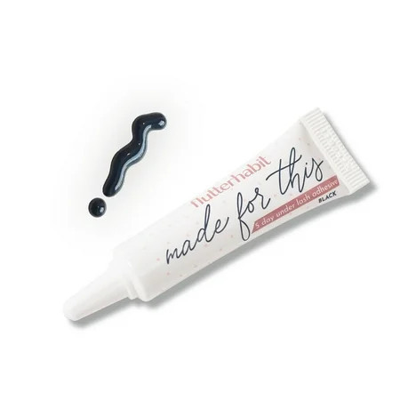 FlutterHabit Made for This Adhesive Lash Glue for Eyelash Extensions - Your Ultimate All-Day Hold Lash Cluster Glue for Effortless Stunning and Long-Lasting Eyelashes - All-in-one Lash Glue | Walmart (US)