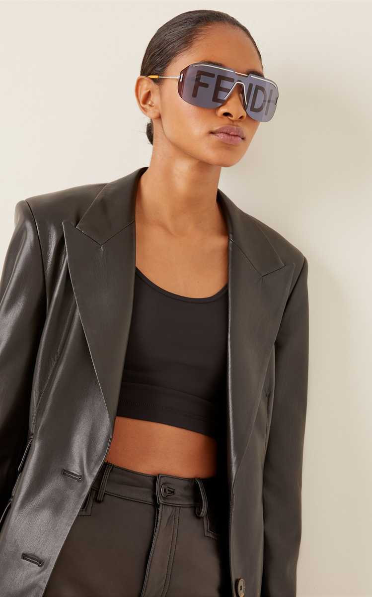 Logo-Lens Metal Aviator | Moda Operandi (Global)