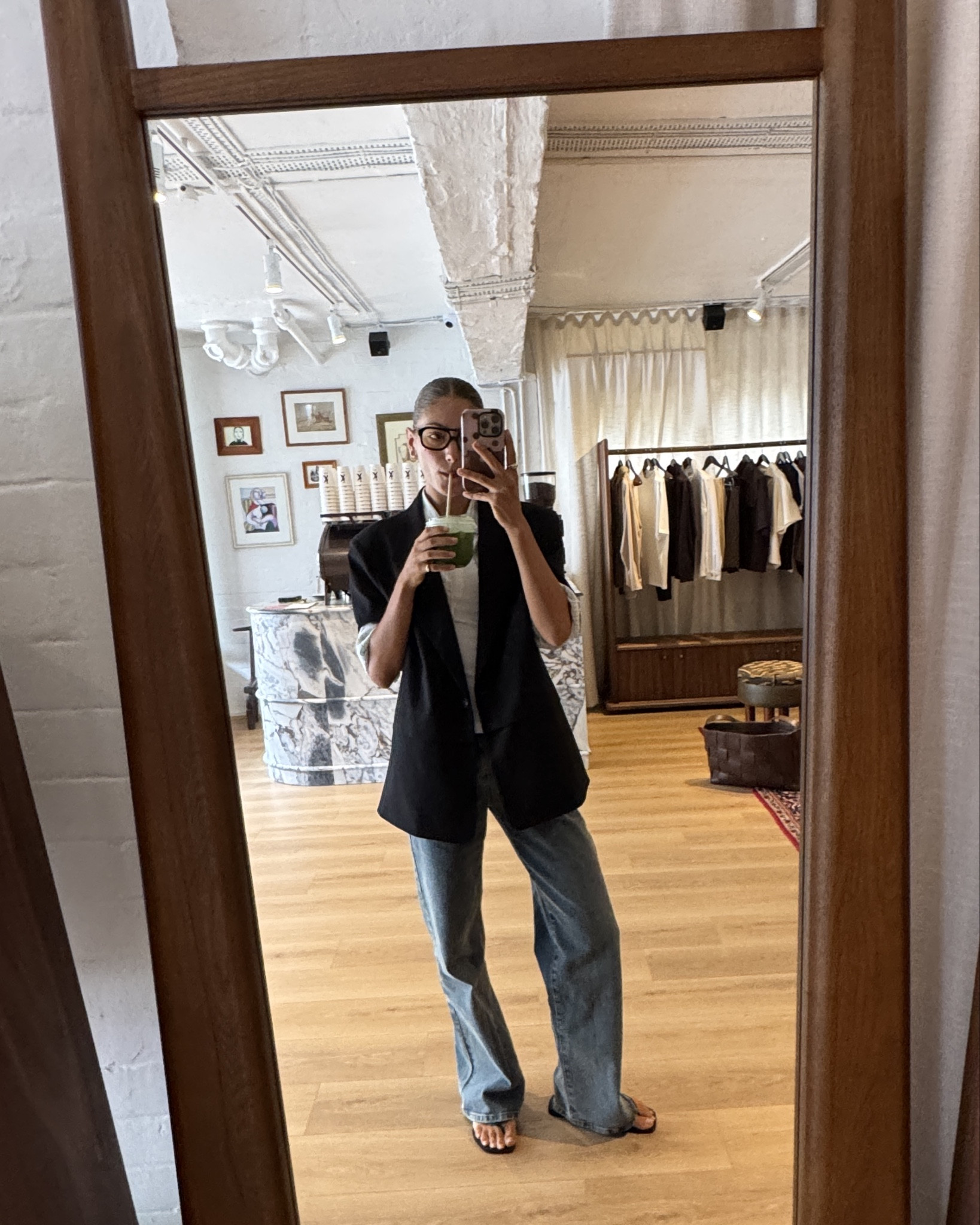 one of my most worn outfits!! This is literally my favourite blazer ever worn on rotation! These jeans are also my new obsession 

My blue button up is a pin stripe button up that I’ve rolled the sleeves on, linked one similar x 

#LTKaustralia #LTKworkwear #LTKspring