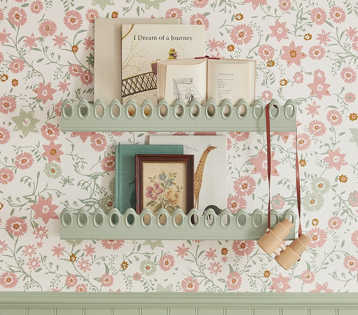 Julia Berolzheimer Tolle Painted Book Ledge (24") | Pottery Barn Kids