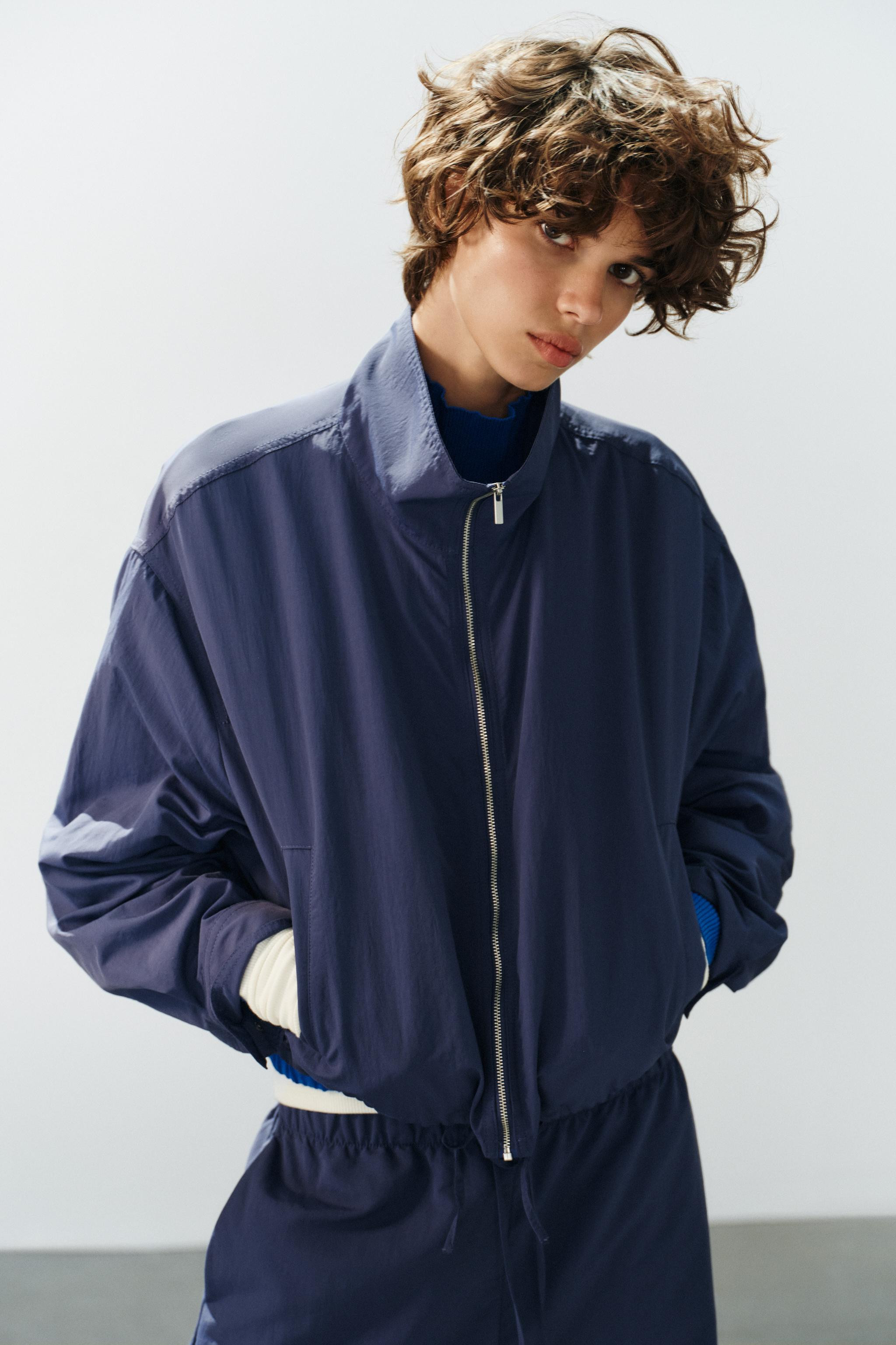 TECHNICAL FABRIC JACKET | Zara US