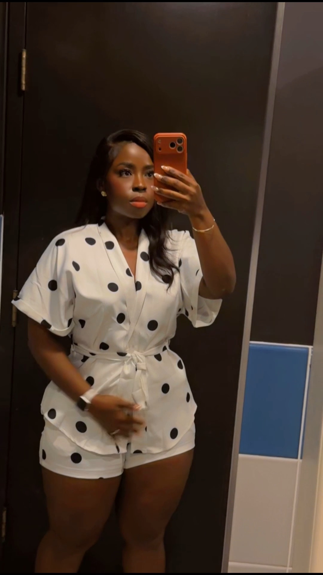 Girls night out polka dot outfit

#LTKmomlife #LTKootd #LTKMidsize