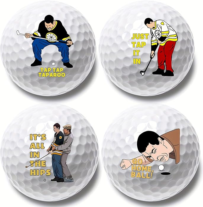 Funny Golf Balls for Men Adult Humor Trick Novelty Golfer Gift Set for Dad Boyfriend Coworkers Un... | Amazon (US)