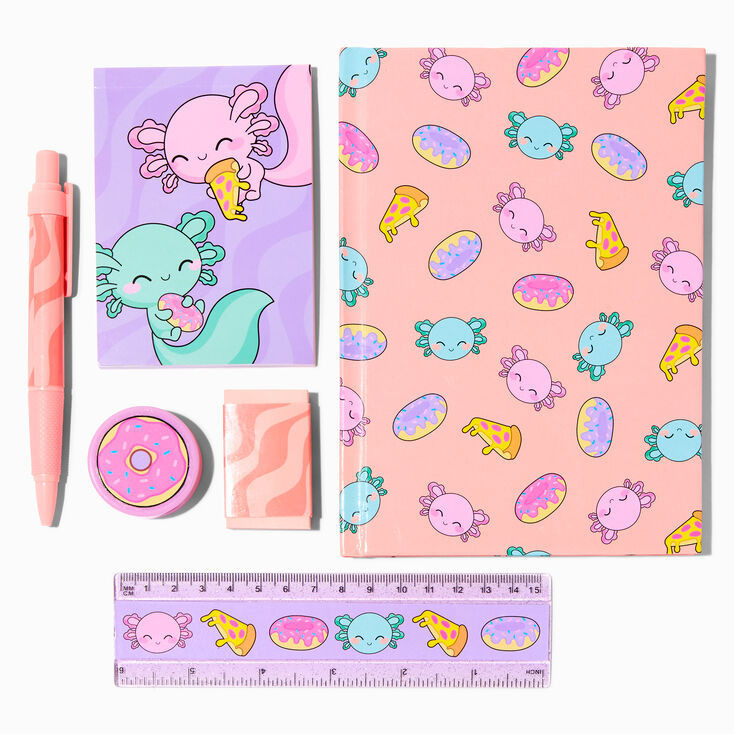 Donut Axolotl Stationery Set | Claire's (US)