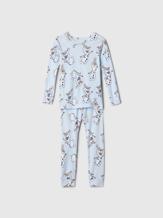 babyGap | Disney Frozen Olaf 100% Organic Cotton PJ Set | Gap Factory