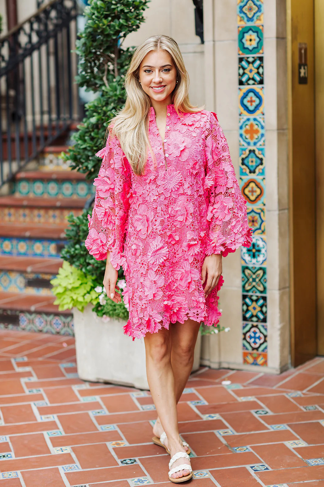 The Seraphina Dress - Hot Pink | J.Marie