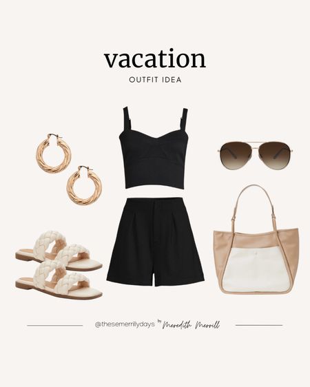 Vacation Outfit Idea

Vacation outfit  Outfit idea  Vacation look  Black outfit  Neutral look

#LTKunder50 #LTKstyletip