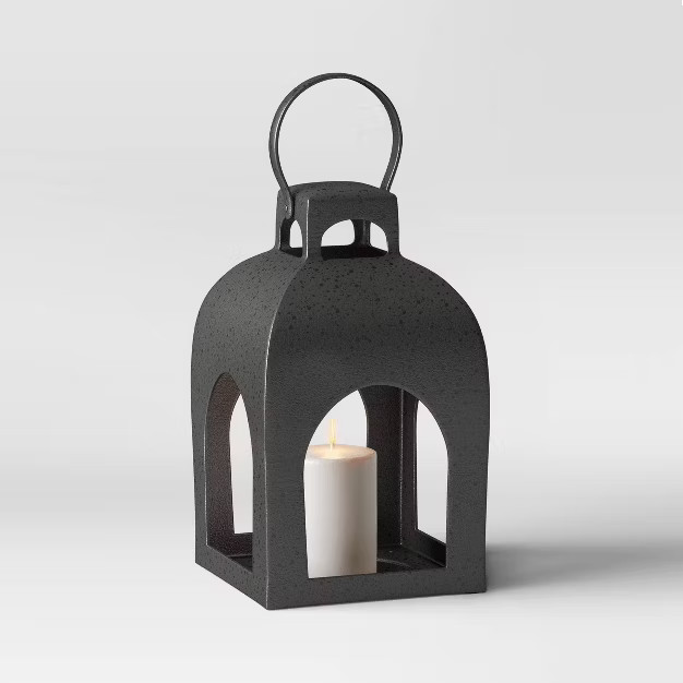 Metal Outdoor Lantern Natural - Smith & Hawken™ | Target