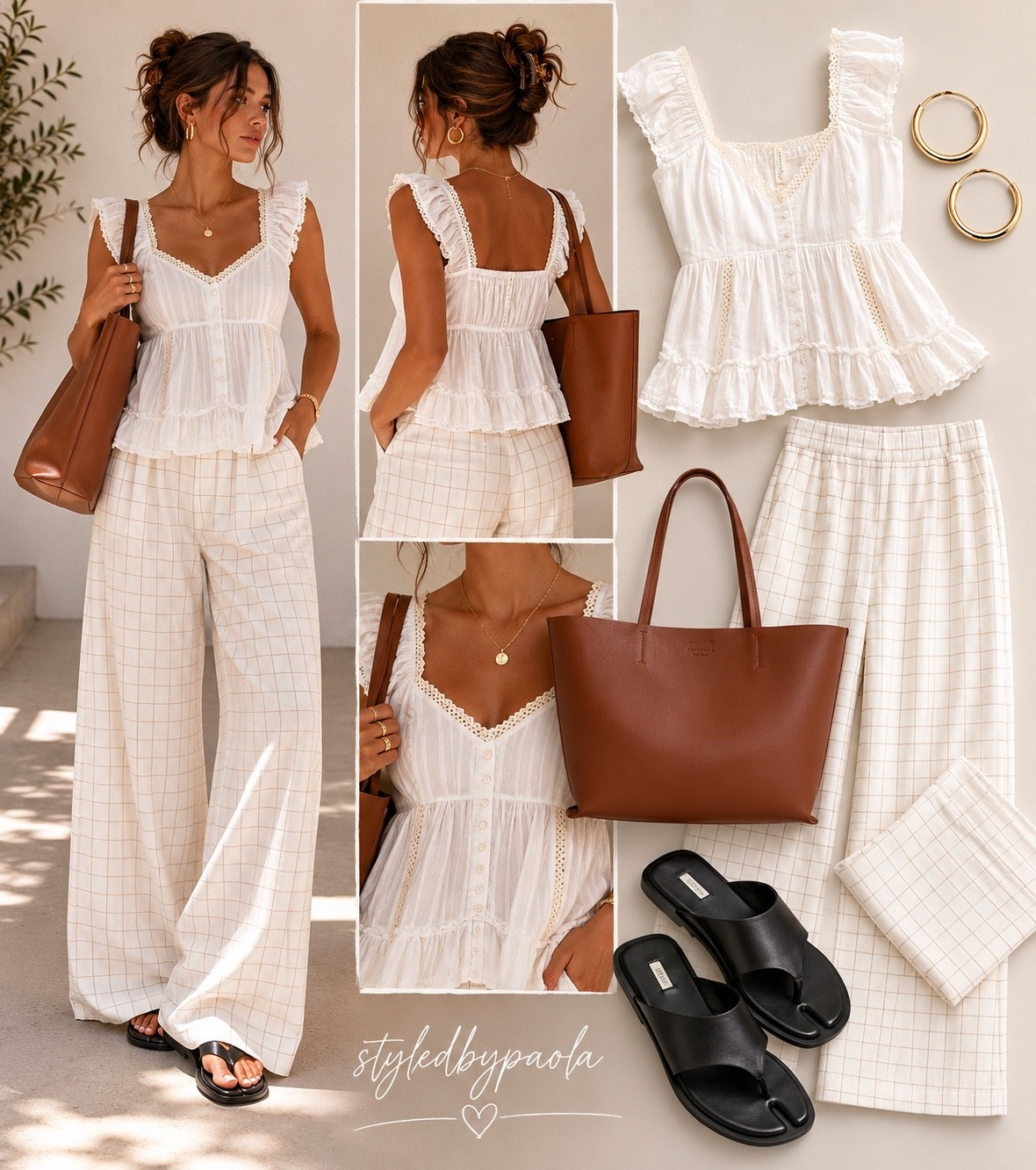 The kind of outfit that looks expensive without trying 🤍 Neutral tones, feminine details, and easy pieces you’ll reach for all summer long. Follow @styledbypaola for more outfit inspiration.

#LTKU #LTKootd #LTKSeasonal