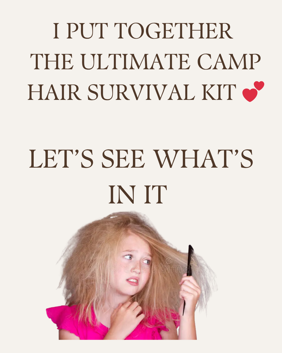 Between lake hair, pool hair, messy buns, braids, slick backs, and humidity… camp girls go through it all with their HAIR.  

Here are the hair essentials I always make sure to pack:
✨ hair ties
✨ claw clips
✨ wet brushes
✨ scrunchies

and products to help with all of it.  

Because somehow every single rubber band disappears by week 2 😭💕and Logan needs 3 different chlorine treatments just to get it all out! 

Save this for when you are ready to do all of your toiletry shopping! 

 

 #LTKmomlife #LTKKids