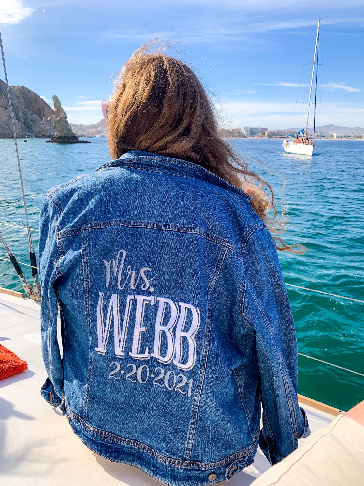 Accessories should tell a story! 
Linking my favorite jean jacket for the newlywed moment you need!


#LTKStyleTip #LTKTravel #LTKWedding