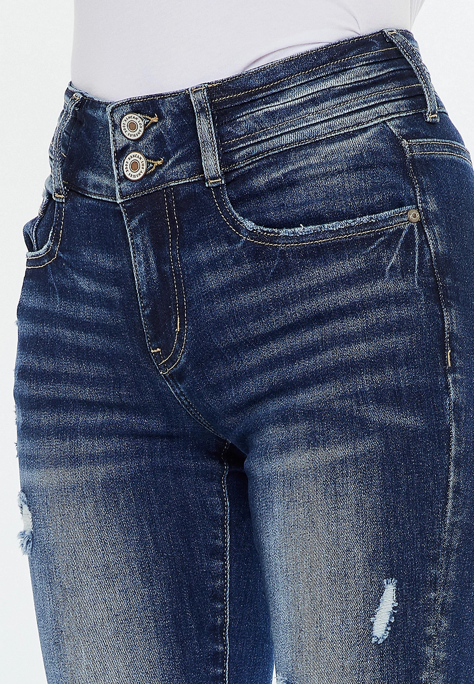 KanCan™ Curvy Mid Rise Ripped Cuffed Hem Skinny Jean | Maurices