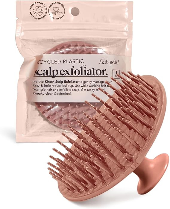 Kitsch Scalp Massager for Hair Care - Scalp Scrubber, Shampoo Brush & Exfoliator for All Hair Typ... | Amazon (US)
