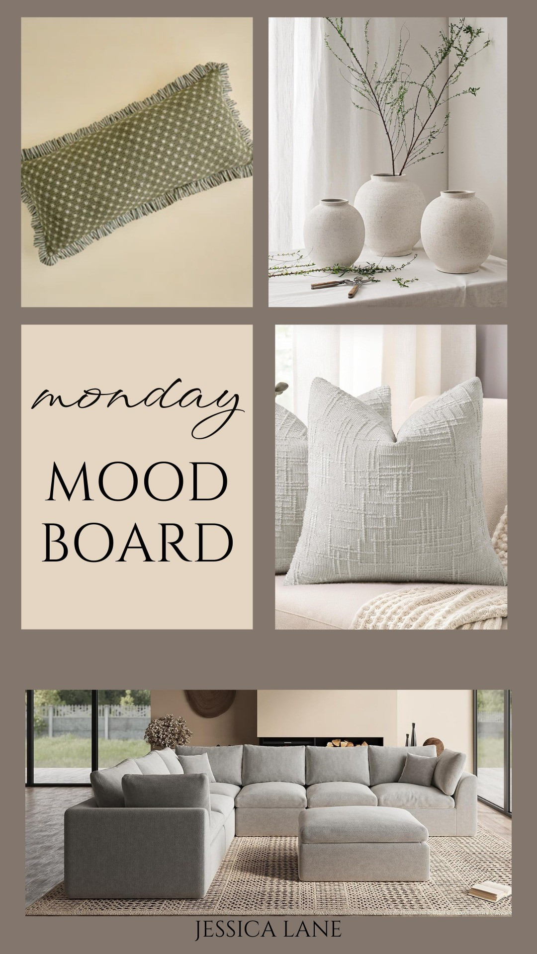 Monday mood: fresh spring neutrals 🤍A soft, timeless mix of light textures and calming tones—effortless pieces that bring a clean, collected feel to any space this season.#MondayMoodBoard#SpringNeutralHome

#LTKSeasonal #LTKHome #LTKFindsUnder50