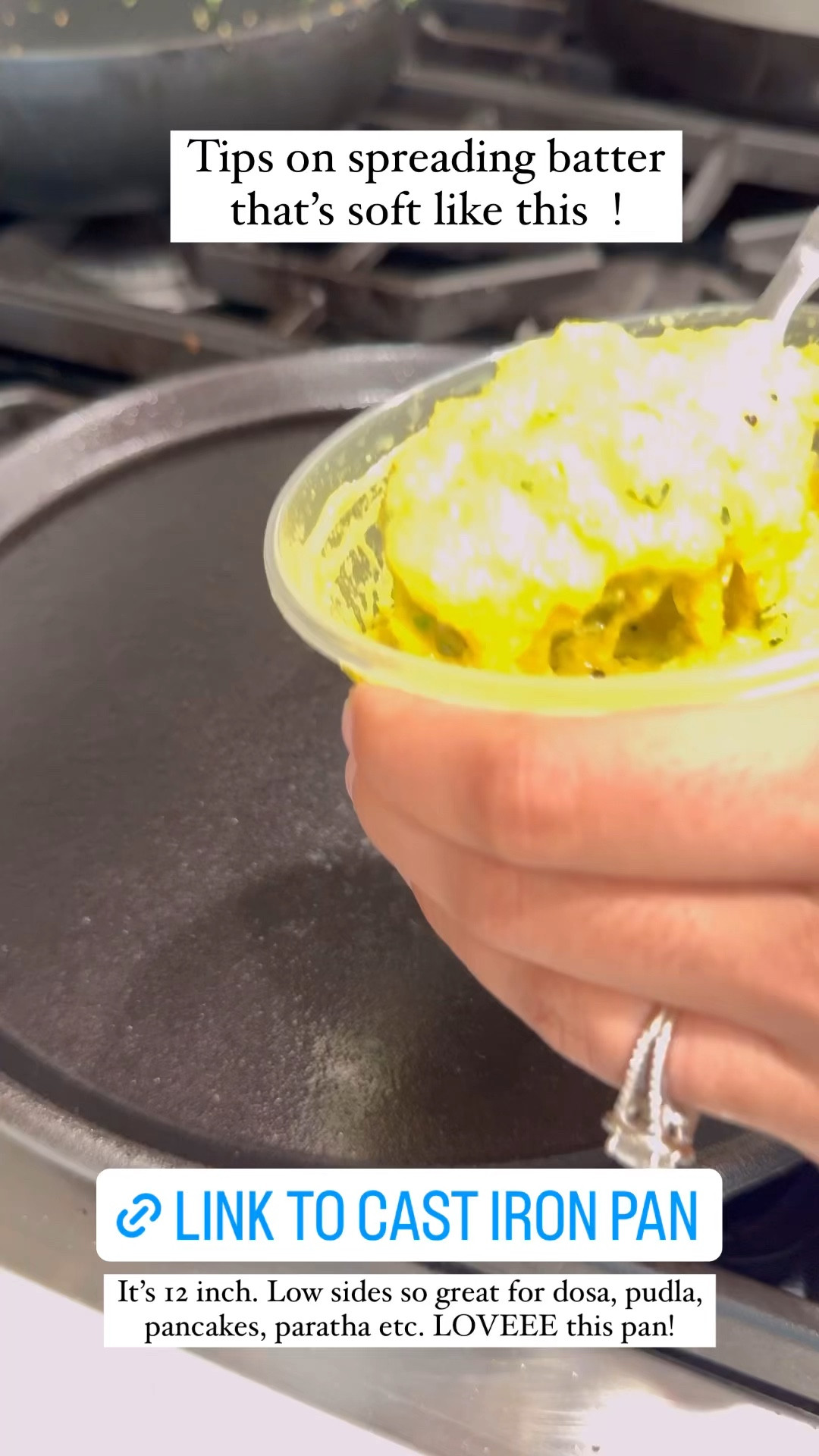 This cast iron skillet is in use daily at my house !! It’s great for dosa, pudla, toasting up bread and so much more !! Highly recommend !

#LTKhome #LTKfamily