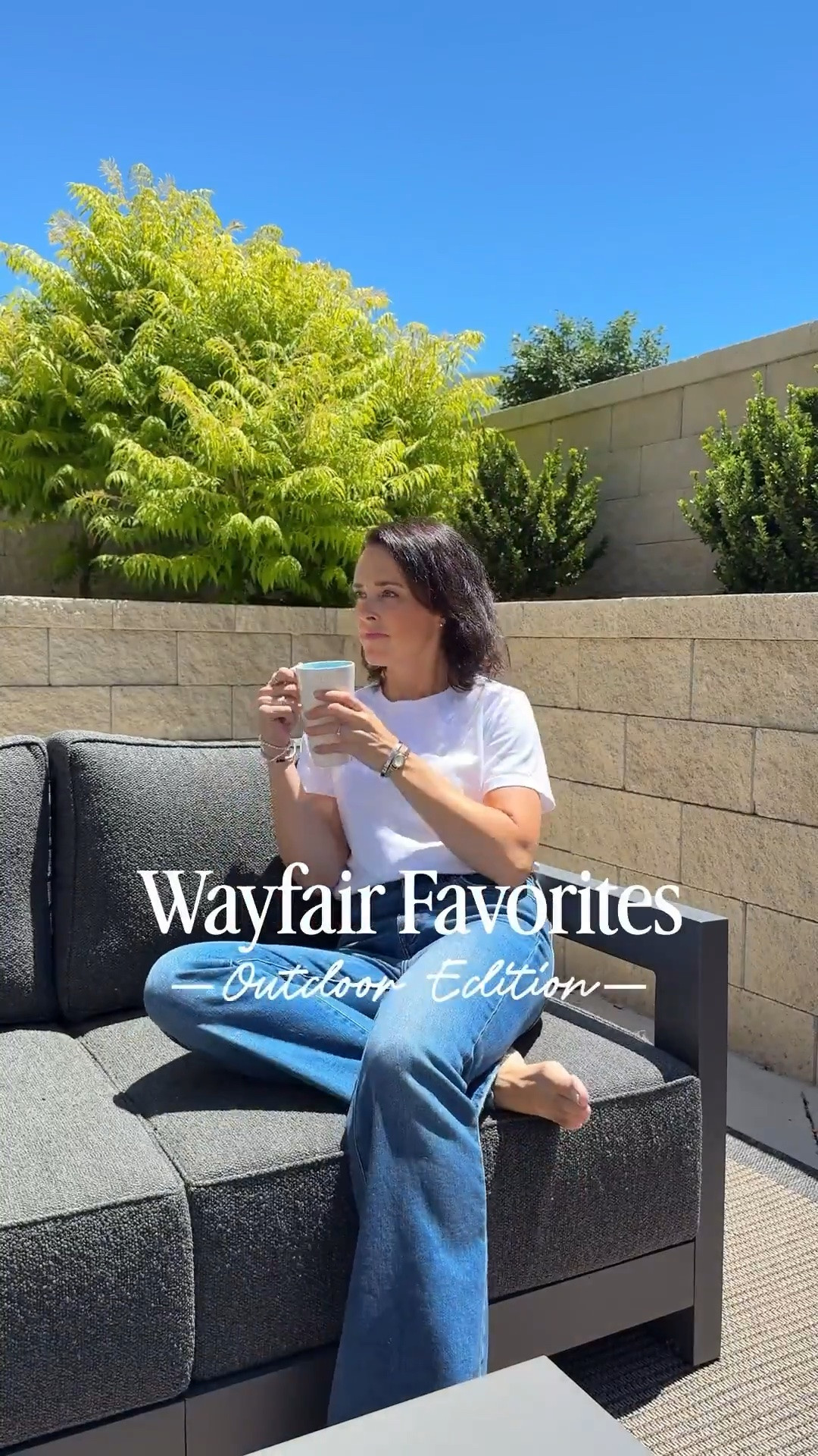 #AD @wayfair is a one-stop shop to elevate your outdoor spaces for entertaining this year!

These Wayfair pieces completely changed the feel of our front porch to welcome guests, our patio conversation area, and our outdoor dining set up.  They made everything look more styled and intentional:

• Front porch planters that frame the entry and make the house feel welcoming before anyone even walks inside

• A wood patio dining set that instantly creates a place to gather for dinner outside

• An outdoor conversation area with gas fire pit for cozy conversations and memories in the making - a place for guests to sit, chat, and enjoy a s'more or two.

I love mixing pieces like these because they make the outside of our home feel just as designed and comfortable as the inside.

#wayfair #wayfairpartner

#LTKHome