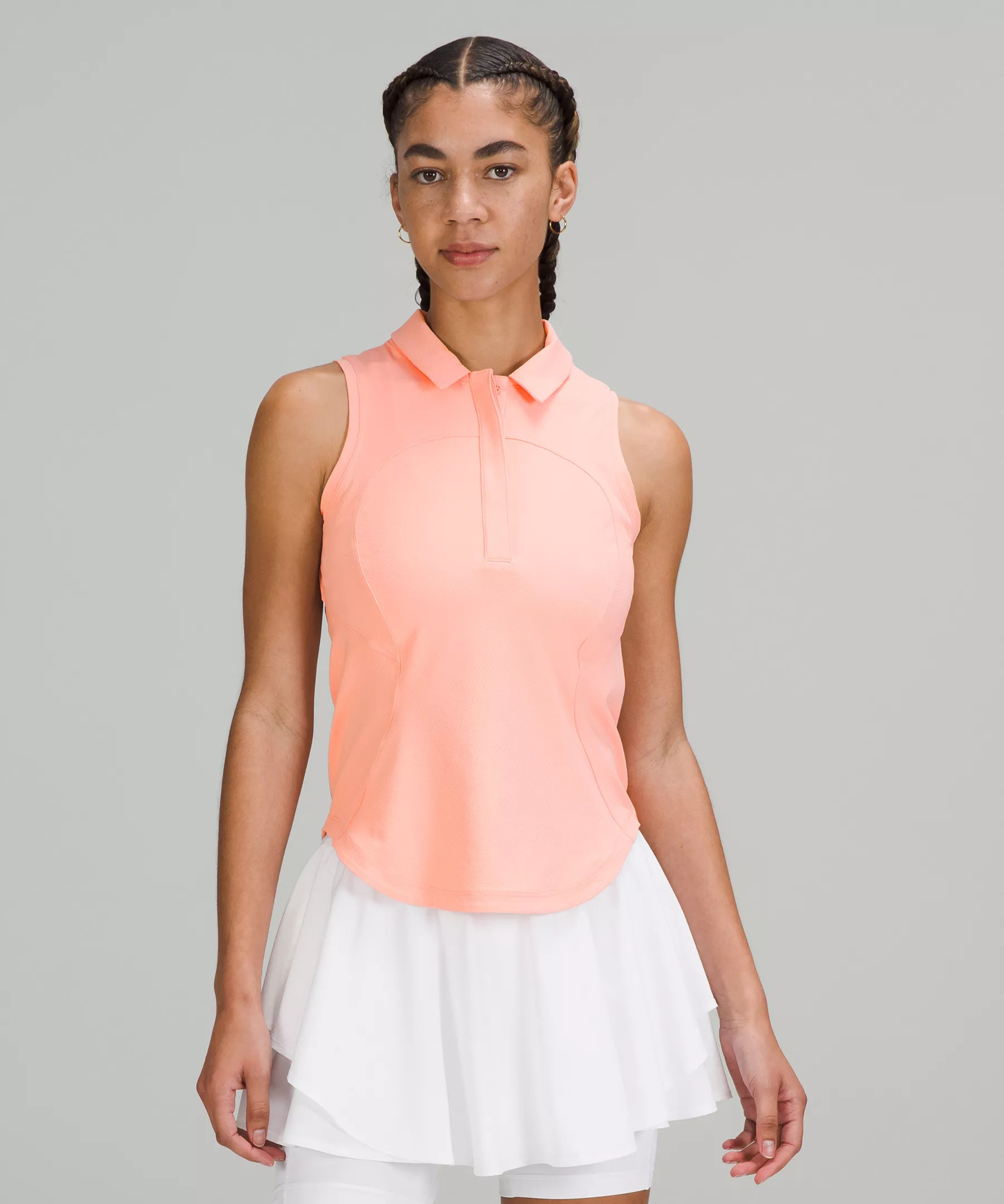 Quick-Drying Sleeveless Polo Shirt | Lululemon (US)