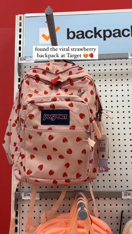 found the viral strawberry backpack at Target! 

#backpack #backtoschool #backtoschooloutfit #schooloutfit #teacheroutfit #bag #schoolbag #strawberry #target #targetstyle 

Tags - 
backpack, back to school, back to school outfit, school outfit, teacher outfit, bag, school bag, strawberry, target, target style


#LTKfamily #LTKBacktoSchool #LTKkids