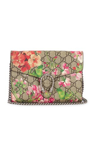 Gucci GG Blooms Dionysus Shoulder Bag in Beige | FWRD 