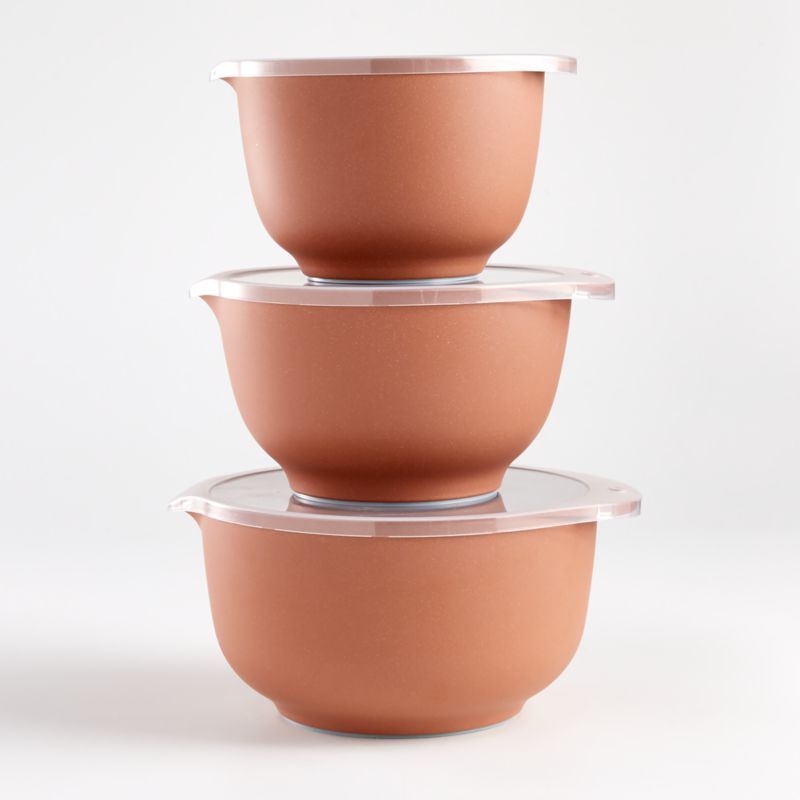 Rosti Terra Pebble Margrethe Bowls, Set of 3 + Reviews | Crate & Barrel | Crate & Barrel