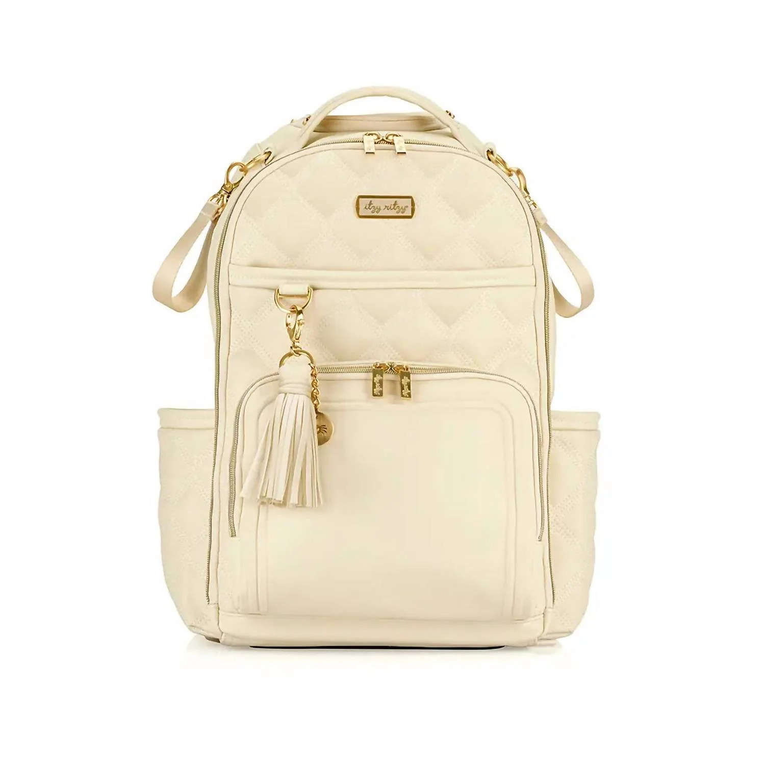 Women's Backpack Diaper Bag In Beige | Shop Simon