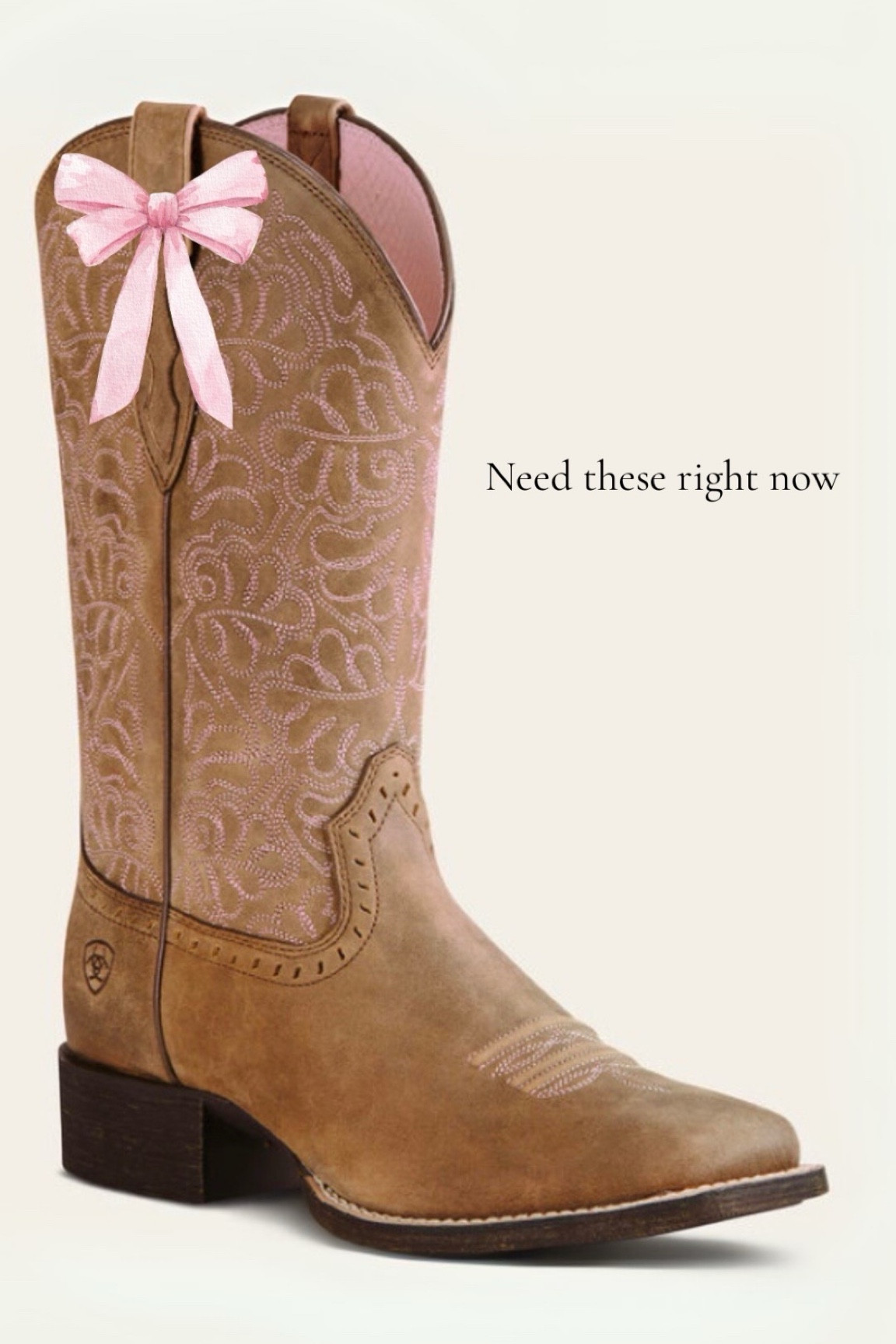 Ariat Cowgirl Boots 🎀🩷
Style name: Round Up Remuda Western Boot

#LTKStyleTip #LTKFamily

#LTKBeauty