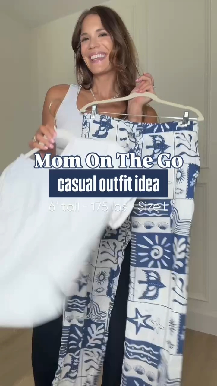 Casual but still fun 🙌 These printed pants with a simple white tee are such an easy combo for busy days when I still want to feel put together.

printed pants, casual outfit, white tee, tall girl style, everyday outfit, mom on the go, casual fashion, easy outfit idea, tall girl outfit, stangandco

#LTKmomlife #LTKTall #LTKTravel