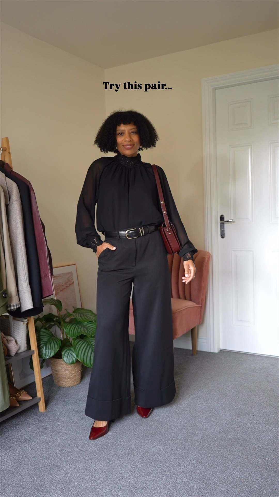 How to style petite wide black trousers

autumn style, winter style, petite style, petite fashionn

#LTKautumn #LTKuk #LTKpetite