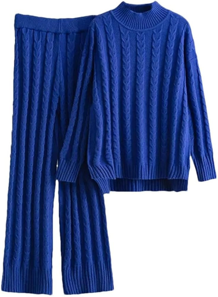 Blue Ribbed Set | Amazon (US)