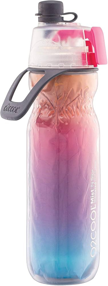 O2COOL ArcticSqueeze Insulated Mist 'N Sip Water Bottle | BPA Free, 2-in-1 Mist and Sip Function ... | Amazon (US)