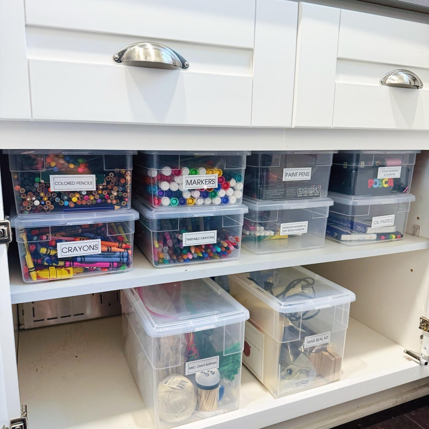 From catch-all chaos to a functional multi-purpose laundry room! 

Our client’s laundry room turned into a place where crafts got dumped, utility items were hard to find, and household items were forgotten about. We transformed her space so that her kids could easily find their next activity, her husband knew exactly where to get the items he needed, and she always knows where to find an extra ziploc bag! 

SWIPE FOR THE BEFORE➡️

#laundryroomorganization #craftorganization #organizedhome #spacesbyemily #losangelesorganizer