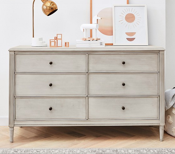 Harlow 6-Drawer Dresser (56w x 19d") | Pottery Barn Kids