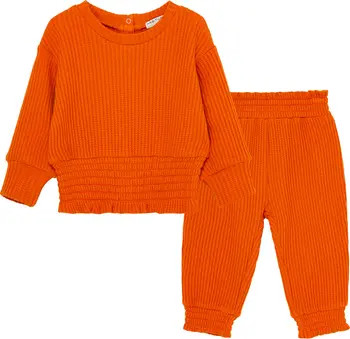 Smocked Hem Top & Pants Set | Nordstrom