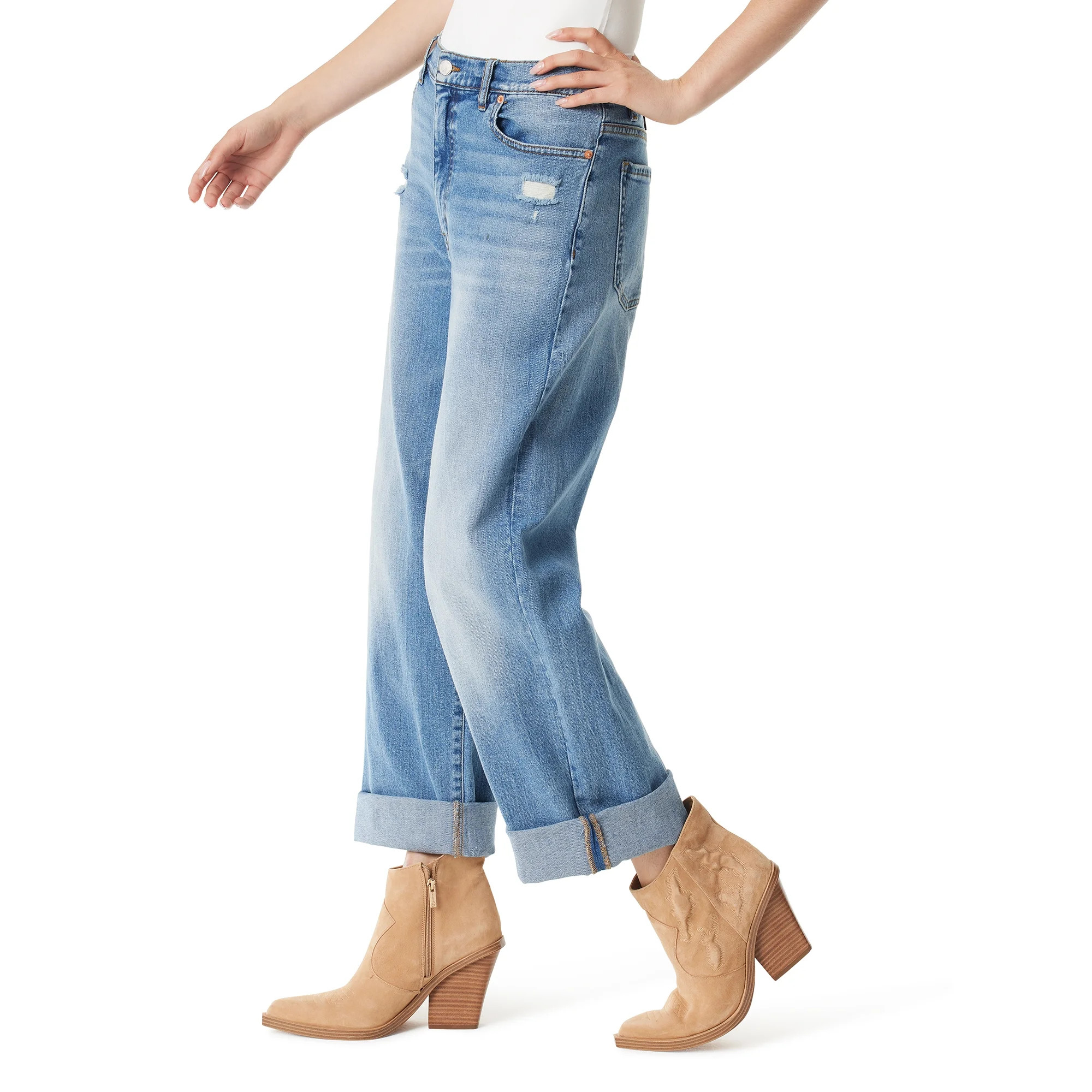 Jessica Simpson Women's Zinnia Boyfriend Jeans - Walmart.com | Walmart (US)
